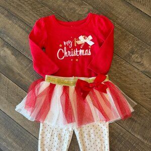 6 MO Christmas/Winter Bundle with 3 Outfits